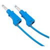 PJP 2210/600 V-200 Blue Electro 4mm Shrouded Stackable Test Lead 200cm