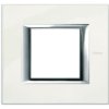 AXOLUTE Ramka 1 pojedyncza prostokątna POZIOMA 2 moduły biały limoges HA4802BG LEGRAND