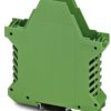 Plastic housing lower part, (L x W x H) 107.3 x 22.6 x 99 mm, green, IP20, 2907114