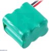 Pololu Rechargeable NiMH Battery Pack: 7.2 V, 350 mAh, 3x2 2/3-AAA Cells, JR Connector