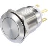 TruComponents 782666 Pushbutton ,Panel Mount,On/(On),NO/NC,Solder,IP40