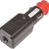 Wtyk uniwersalny NG 15A LED z uchwytem kablowym odciążającym z bezpiecznikiem, 12-24 V. ProCar Universalstecker NG 15A L