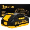 Akumulator Bateria BESTEN B-PRO System Litowo Jonowy 20 V 2.0 Ah Li-Ion