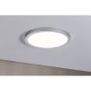 Paulmann 70865 Atria LED Panel 22W Warm White Chrome Matt Flat Design