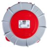 Gniazdo tablicowe 63A 5P 400V /100x100/ czerwone IP67 POWET TWIST 335-6