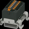 3273760 PTFIX 10/12X4-NS35A BK - distribution block