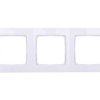 Karo Ramka Potrójna Biała R-3S/00