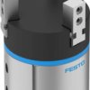 Chwytak pneumatyczny, palce: 3, Podwójna, 8 barów
