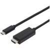 Digitus AK-300330-050-S USB-C HDMI Adapter cable black shielded 5 m