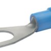 Insulated forked cable lug, 1.5-2.5 mm², AWG 16 to 14, 3.2 mm, M3, blue, 630C3