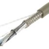Kabel do transmisji danych 1 -parowy 0,23 mm² 2 -rdzeniowy Ekranowany 24 AWG AWG PVC 300 V