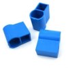Plastic Bracket - 7mm Square Hole - for Robot Building and DIY Projects