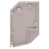 WAGO 711-111 End Plate Grey