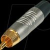 RF2C-AU-0 RCA (RCA) cable connectors, gold-plated contacts, nickel-plated