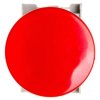 Przycisk grzybkowy czerwony 1Z 1R pierścień niklowany SP22-DC-11.