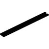 Extruded heatsink, (L x W x H) 1000 x 97 x 25 mm, 2.8 to 1.3 K/W, black anodized, SK 04 1000 SA