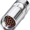 Wtyk kablowy EPIC® SIGNAL M17 D6 44423102 LAPP 44423102 srebrny Zawartość: 5 szt. 44423102 LAPP 44423102 srebrny Zawarto