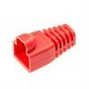 Osłona wtyku RJ45 czerwona 10szt