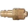 Nipple, L 42 mm, 35 bar, brass, for jacks, 107248