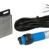 Czujnik; fotoelektryczny; G18-3B2PC; PNP; NO/NC; refleksyjny (z lustrem); 2m; 10÷30V; DC; 200mA; cylindryczny plastikowy; fi 18m