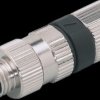 Plug, M8, 3 pole, straight, E11550