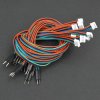 Gravity: I2C/UART 4-pin PH2.0 to Male Jumper Cables (10-pack)