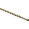 Standard test pin with probe, waffle, Ø 1.2 mm, travel  6.4 mm, pitch 1.9 mm, L 33 mm, F07506B120G150