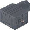 Złącze czarny GMN 216 NJ Ilość styków:2 + PE Hirschmann Zawartość: 1 szt.