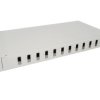 Przełącznica światłowodowa 1U/19, 24F/12xSC Duplex, szara