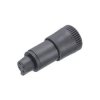 Binder 09-9748-70-03 Female 4mm 3 Pin Cable Mnt Str Relief with Solder Terminal