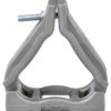 Cable clamp, max. bundle Ø 26 mm, aluminum, metal, (L x W x H) 101 x 55 x 100 mm, CCALTR2326-X
