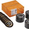 Rhodius 208413 LSZ F2 VALUE PACK Tarcza lamelkowa Wielkość ziarna 80 stal nierdzewna, stal 40 szt.