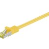 Kabel Patchcord CAT 7 S/FTP PIMF (z wtykami CAT 6a RJ45/RJ45) 3m żółty
