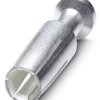 Receptacle, 10 mm², AWG 8, crimp connection, silver-plated, 1586183