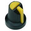 Yellow Line 6mm Pointer Knob