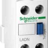Blok styków pomocniczych Schneider Electric 1NC + 1NO LADN na szynę DIN