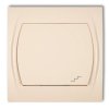 LOGO Wyłącznik schodowy beżowy 1LWP-3 KARLIK