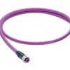 Kabel Konfekcjonowany Jednostronnie Profibus Zakończony Złącze Żeńskie M12 5...
