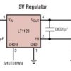 Micropower Regulator with Comparator and Shutdown