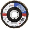 Bosch Accessories 2608603714 X431 Tarcza lamelkowa Średnica 115 mm Średnica otworu 22.33 mm Wielkość ziarna 80 stal 1 sz