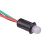 Red/Green 6mm 12V LED Prewired Panel Indicator Light
