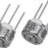 Cermet trimmer potentiometer, 50 kΩ, 0.5 W, THT, on top, RJ-6P-503-50K OHM