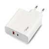 Zasilacz USB A USB C - 5-20V / 1,5-3,25A - biały - Akyga AK-CH-15