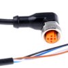 Przewód czujnik-siłownik ze złączem Złącze M12 liczba rdzeni 4 długość 2m Rodzaj A Żeńskie