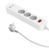 Przedłużacz Szybkoładujący Pd20 3-Gniazdowy Z Wyłącznikiem + 2X Usb (A+C)...