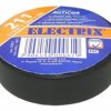 Taśma izolacyjna PVC 19mm/20m czarna; Electrix