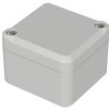 ABS enclosure, (L x W x H) 52 x 50 x 37 mm, light gray (RAL 7035), IP65, 63205000