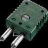 0220 0034 Standard plug type K, green, -50 - +120°C