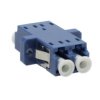Adapter LC SM duplex niebieski