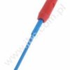 PRUEF 1 RT Sonda probiercza do SMD, przyłącze lutowane, L=90mm, czerwona, Hirschmann, 931376101, PRUEF1RT